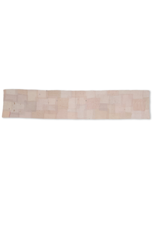 Maison Mieko Mosaic Fray Patch Kantha Table Runner