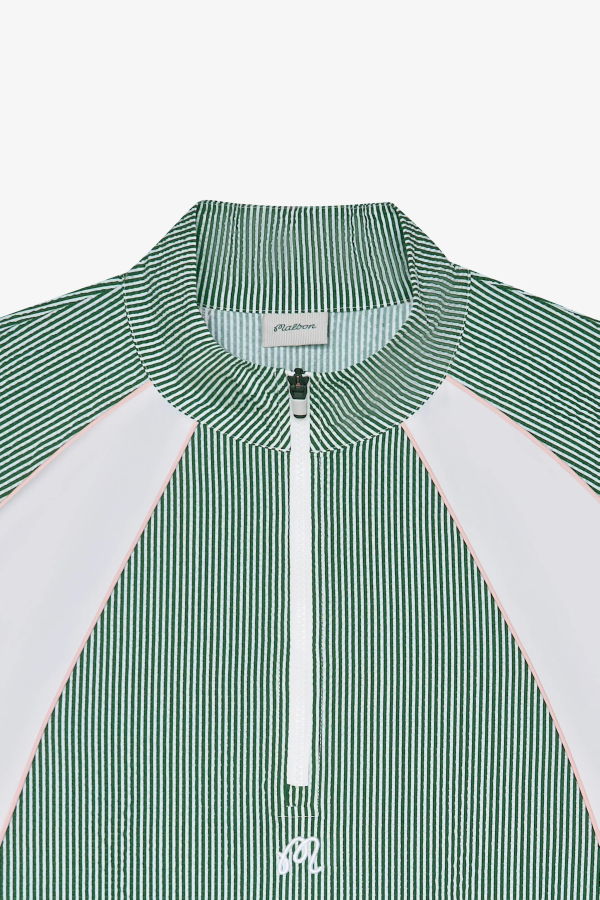MALBON GOLF Valero Pullover - Green