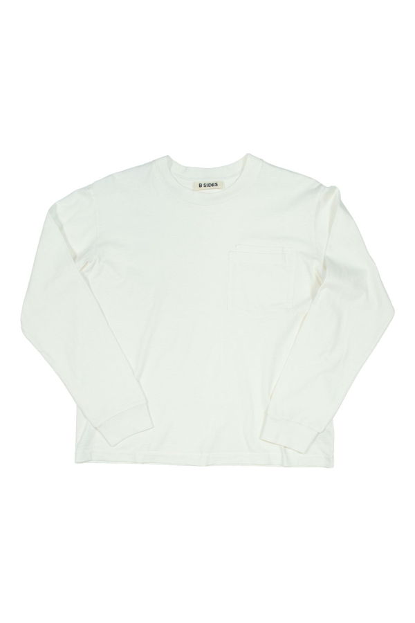 B Sides Long Sleeve Double Pocket Tee