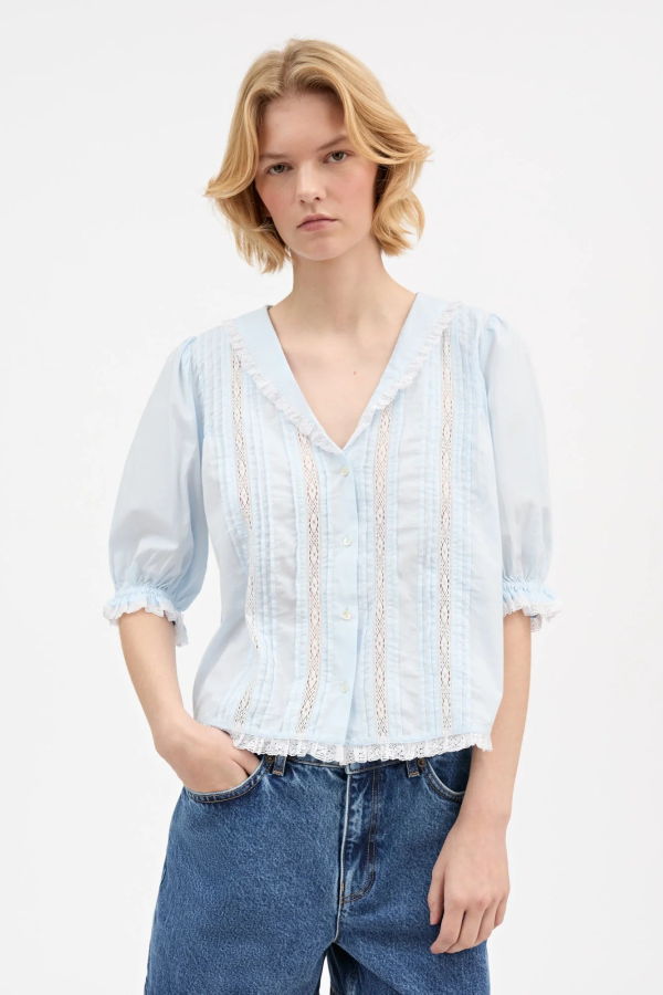Skall Magnolia Short Sleeve Blouse