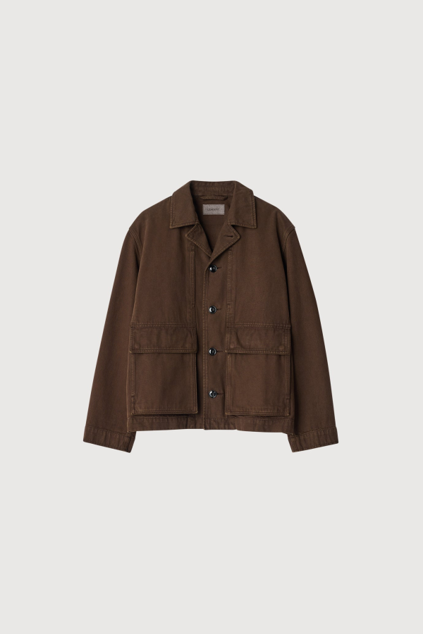 Lemaire Boxy Jacket - Ristretto