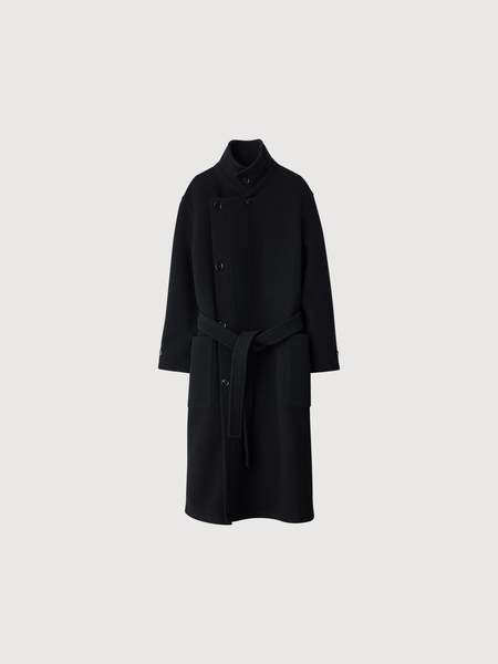 Lemaire Wadded bathrobe coat - vulcan blue | Garmentory