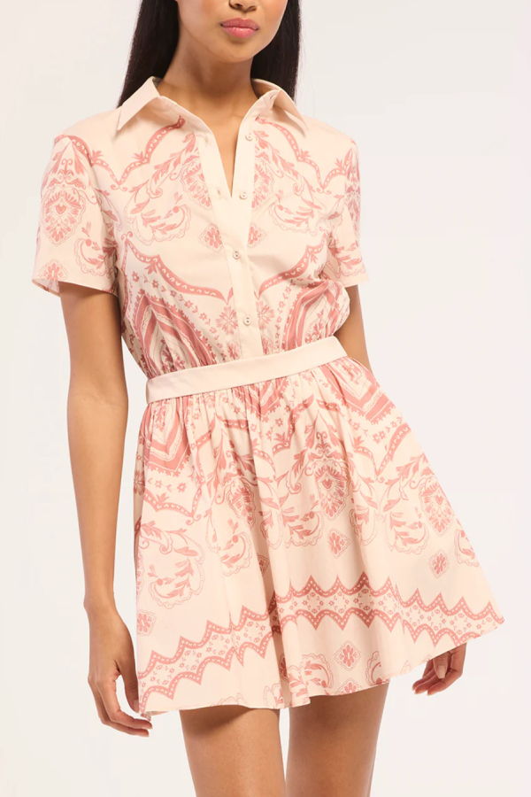 Misa Los Angeles Lorna Dress - Terra Ceramic