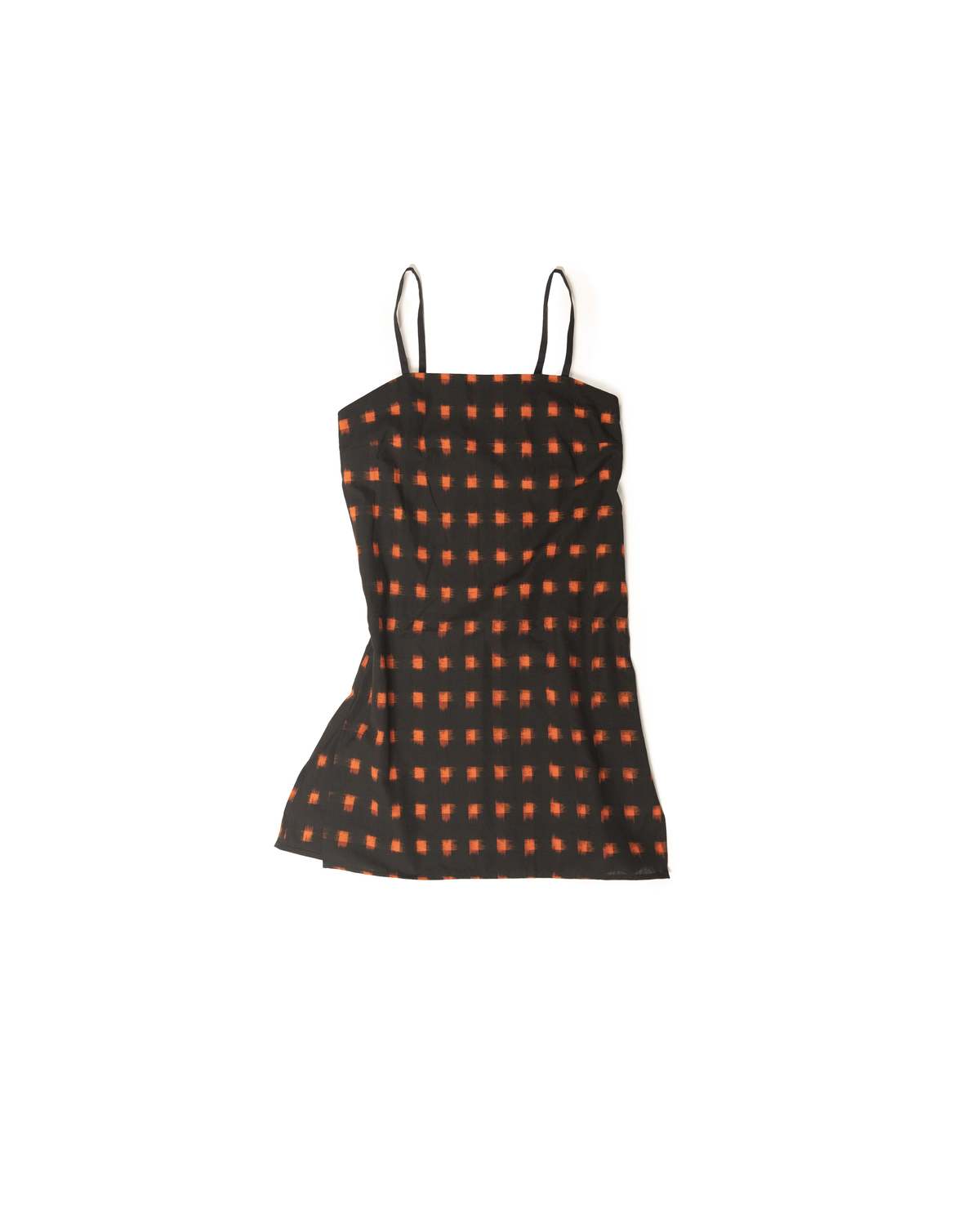 LWN Neri Slip Flame Pixel Handloom Ikat Dress - Image 1 of 8