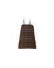 LWN Neri Slip Flame Pixel Handloom Ikat Dress - Thumbnail 7