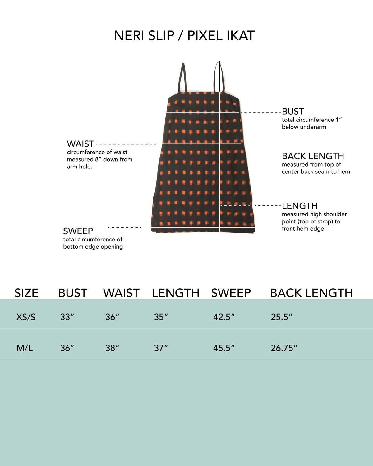 LWN Neri Slip Flame Pixel Handloom Ikat Dress - Image 8 of 8