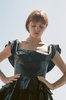 Super Yaya Cake Dress - Black Bazin - Thumbnail 6