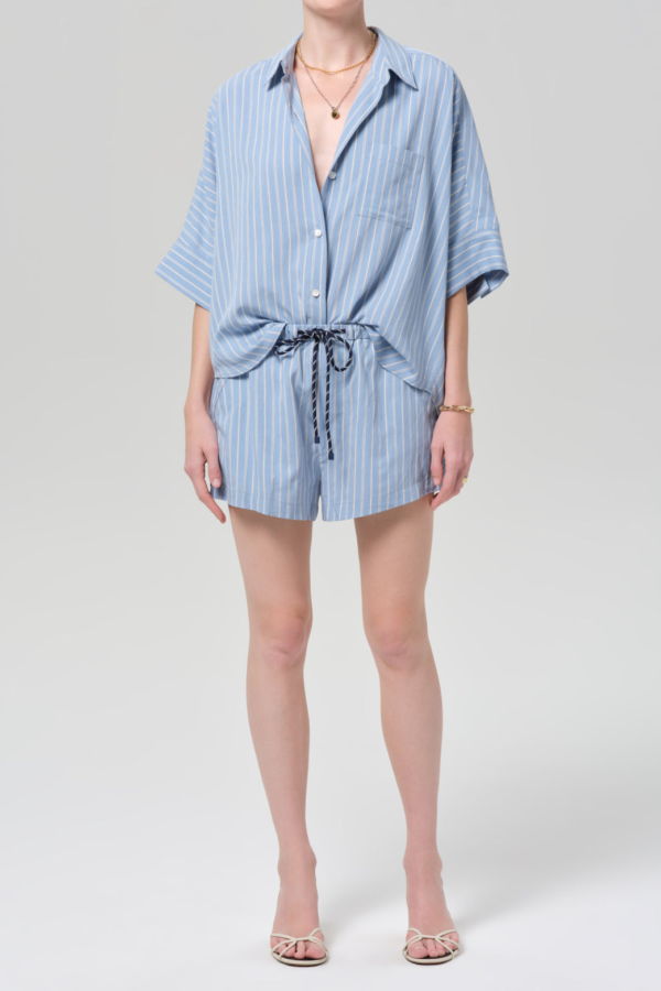 COH Este Drawstring Short - Capri Stripe