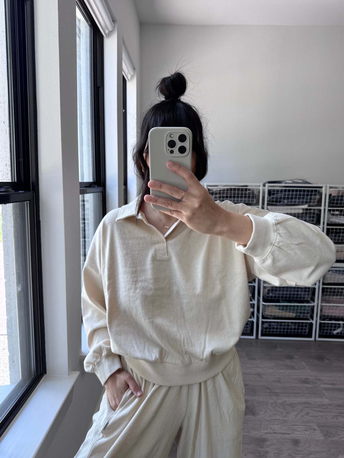 Le Bon Shoppe Polo Sweatshirt - Image 13 of 13