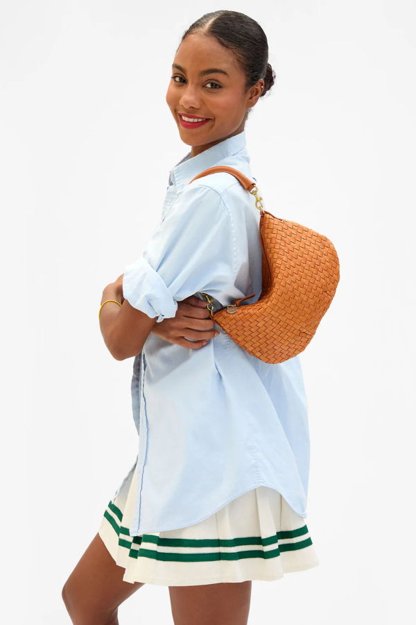 Clare V. Petit Moyen Messenger Bag