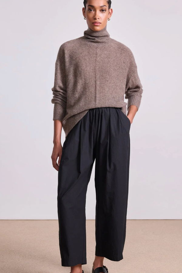 Apiece Apart Softest Tissue Weight Turtleneck - Hazelnut