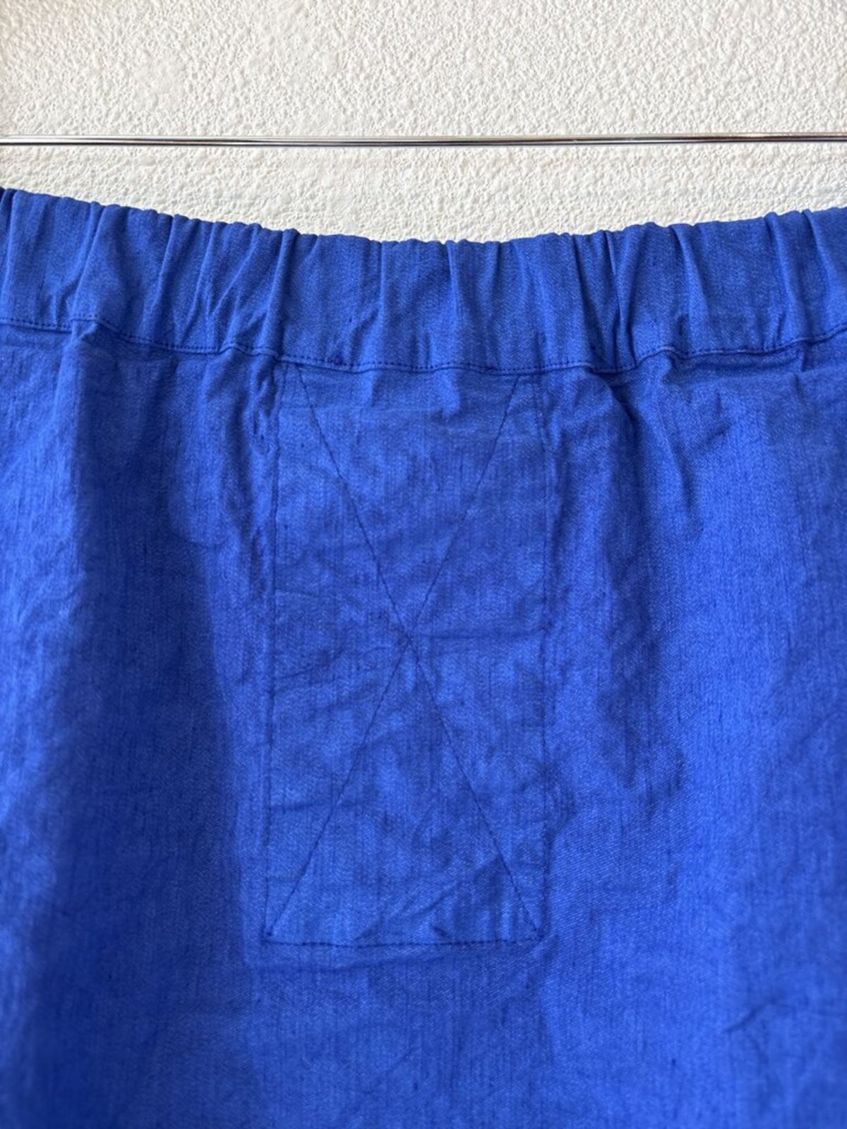 Aequamente Linen Skirt - Cobalt - Image 6 of 8