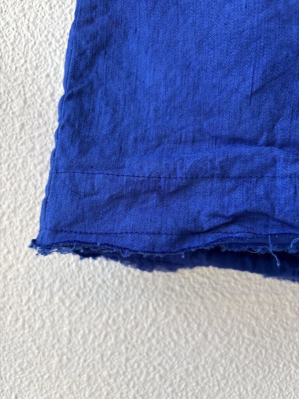 Aequamente Linen Skirt - Cobalt
