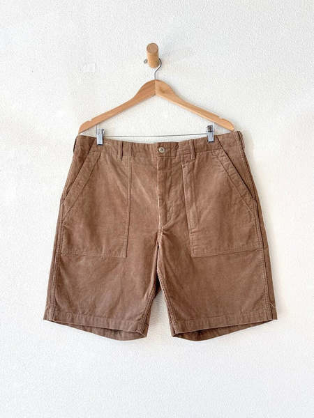 nonnative Cotton German Code Cloth Overdyed Soldier 6P Shorts