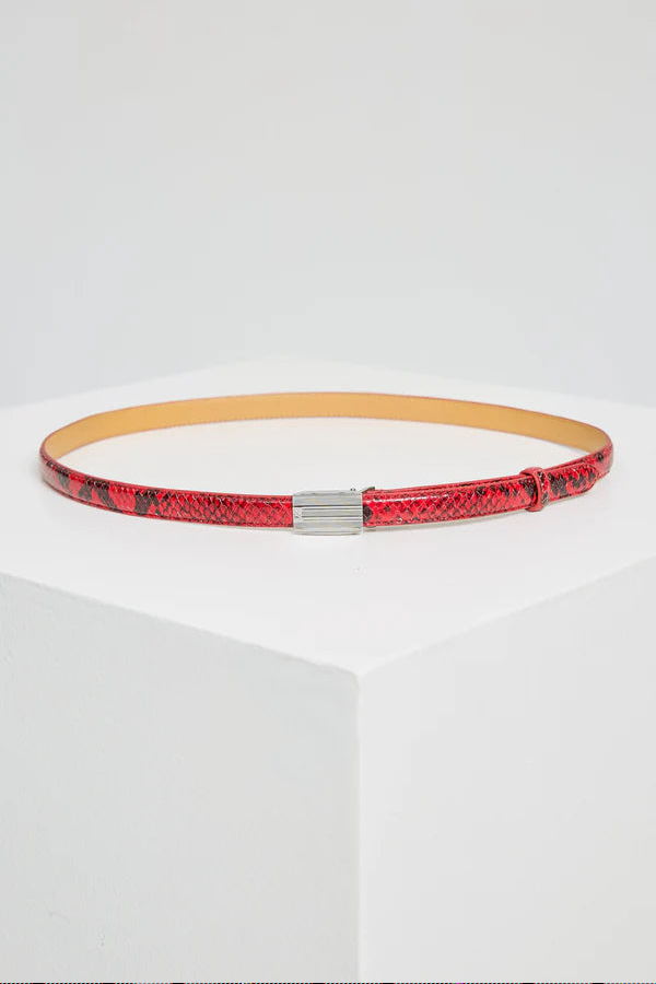 Laurence Bras Minimec Belt - Red