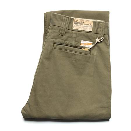 Engineered Garments CP Weather Poplin Fatigue Pant - Olive