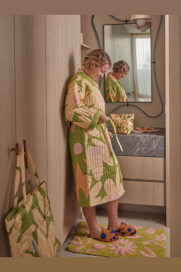 Mosey Me Marlo Quilted Robe
