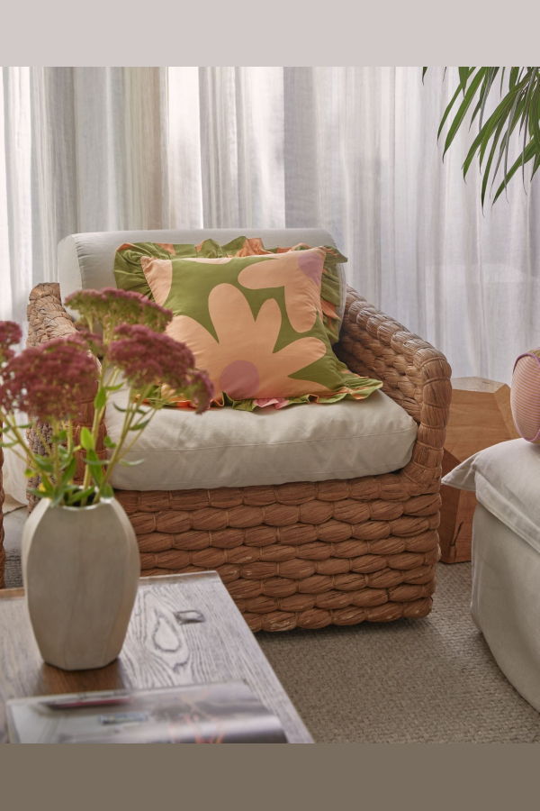 Mosey Me Marlo Ruffle Cushion