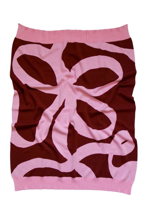 KIDS Mosey Me Ribbon Knitted Baby Blanket