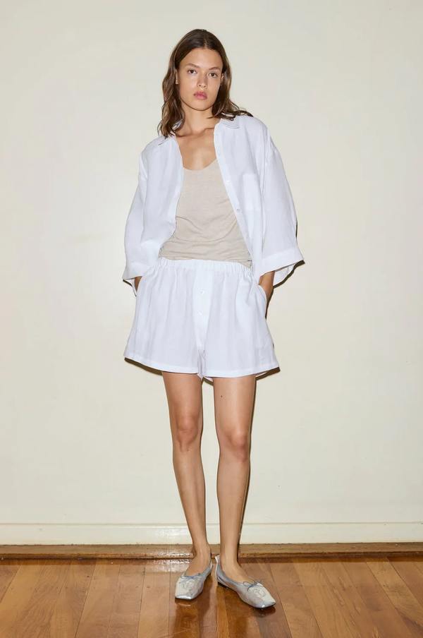 Deiji Studios Set Shorts - White