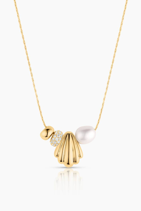 Thatch Lina Shell Bead Necklace