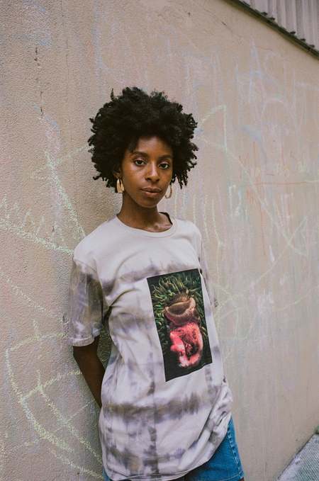 Lucien Pellat-Finet Leaf Ss Tee - White | Garmentory