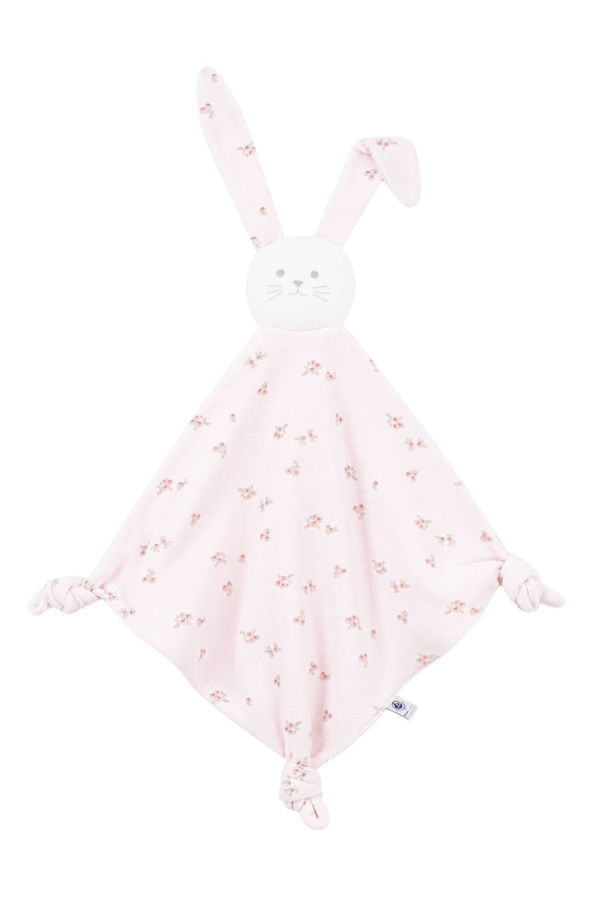 Petit Bateau Baby Doudou Soft Toy Floral Print