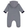 KIDS Petit Bateau Baby Padded Jumpsuit Stripes - Navy Blue - Thumbnail 3