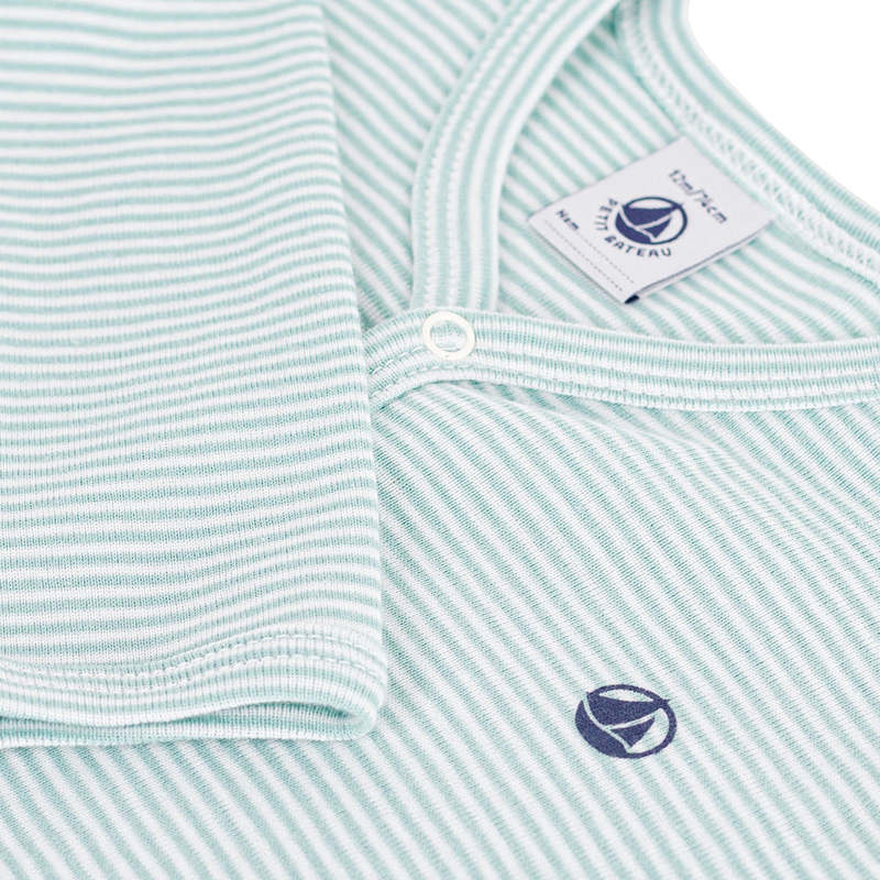 KIDS Petit Bateau Baby Pyjamas Bob - Green