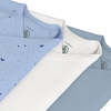 KIDS Petit Bateau Baby Set of Three Wrap Bodysuits - Thumbnail 3