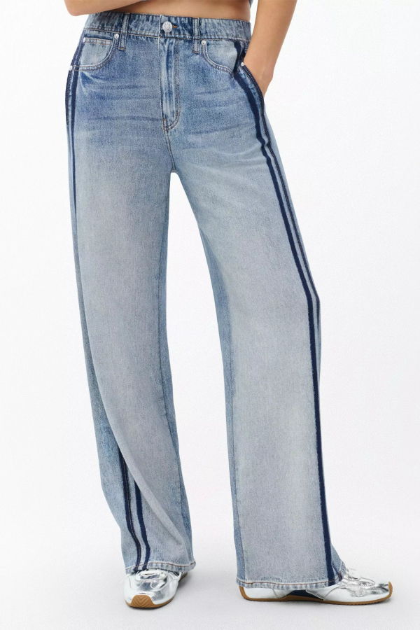 Rag & Bone Rb Miramar Wide-Leg Track Pant