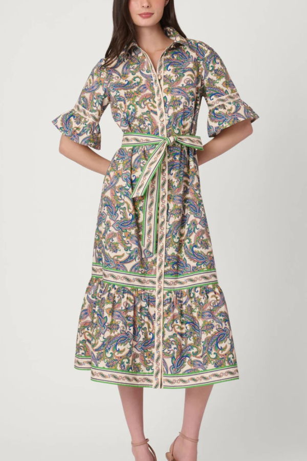 Shoshanna Alix Dress - Ivory/Multi