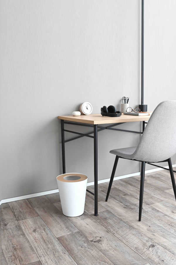 Yamazaki Home Rin Round Trash Can