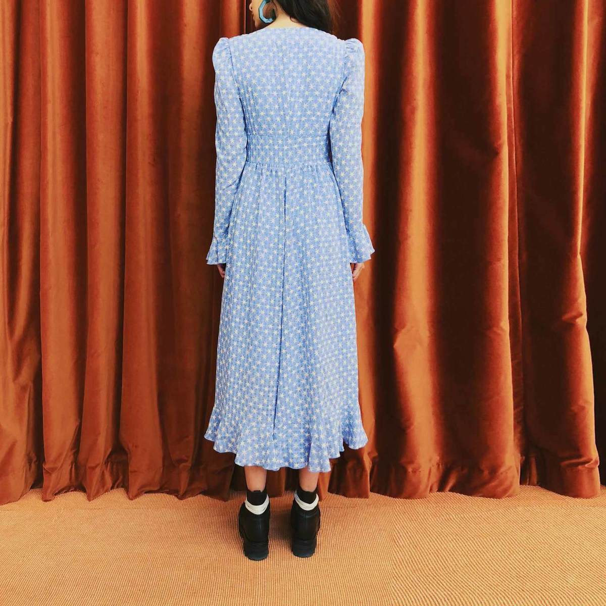 Stine Goya Freesia Dress - BLUE | Garmentory
