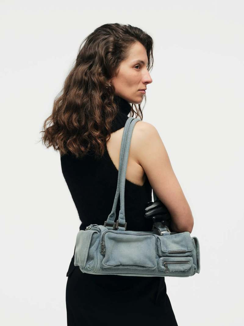 AEST STUDIOS Capture Multipocket Bag - Denim