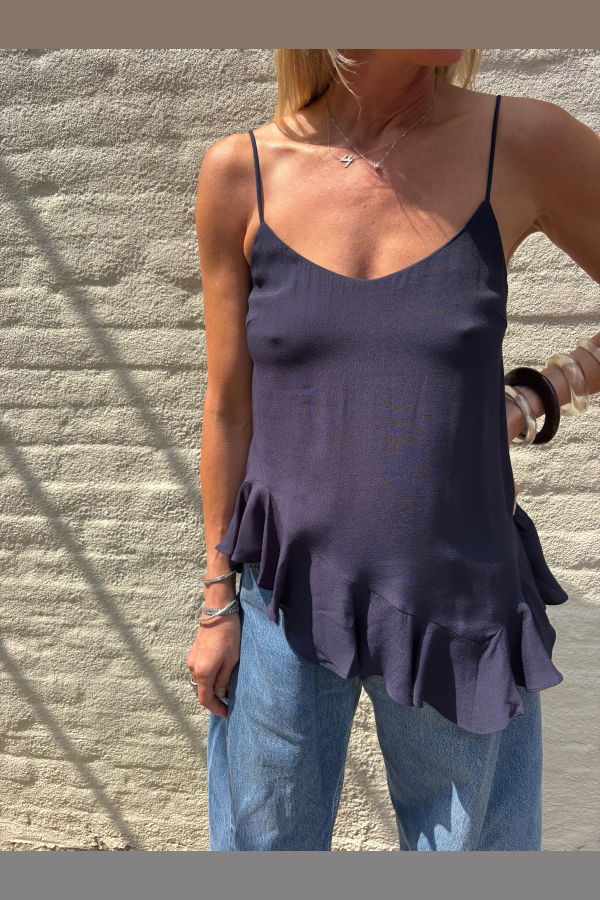 Elodie Jaelle Top - Navy