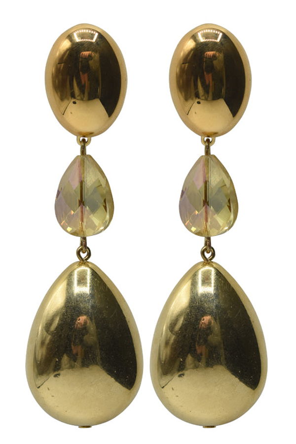 Francine Bramli Cuba Earrings - Dore