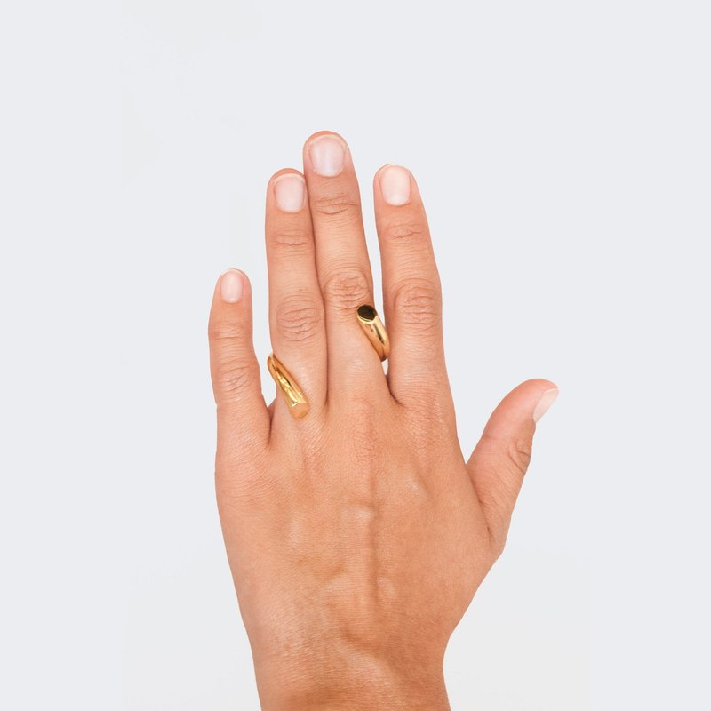 Charlotte Chesnais Double Palm Ring | Garmentory