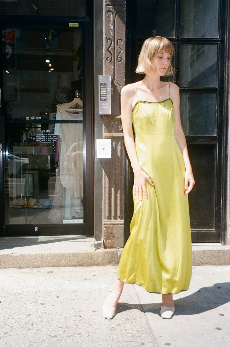Philosophy di Alberta Ferretti シルクワンピース PHILOSOPHY DI ALBERTA FERRETTI