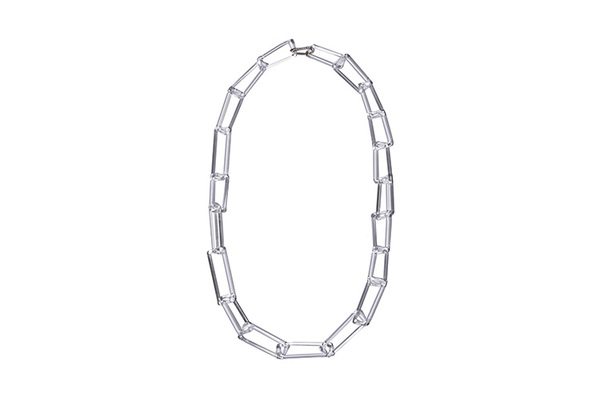 JANE D'ARENSBOURG Rectangle Chain - CLEAR