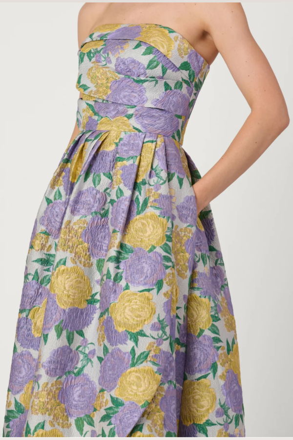 Shoshanna Carlisle Dress - Lavender Multi