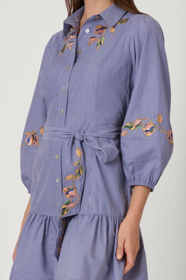 Shoshanna Gwen Dress - Lapis Multi