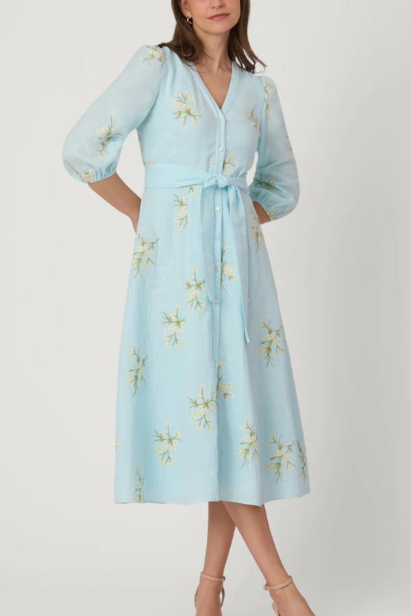 Shoshanna Tallen Dress - Sky Blue