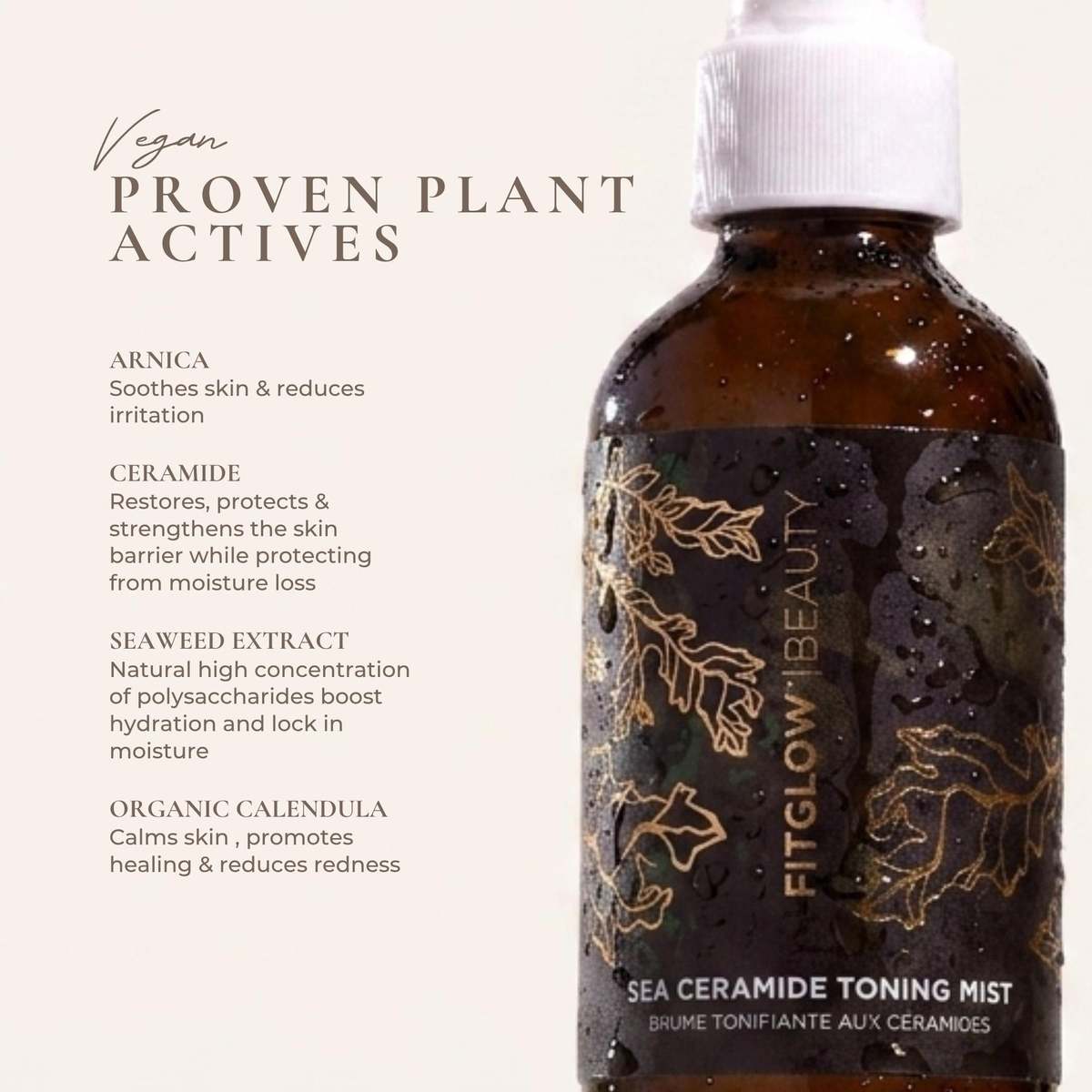 Fitglow Beauty Sea Ceramide Toning Mist - Image 4 of 8