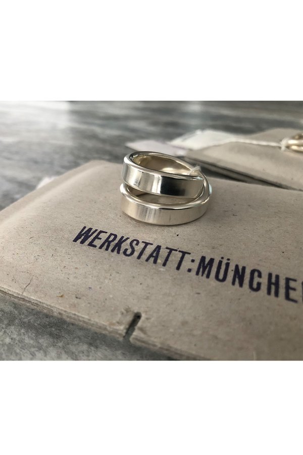 Werkstatt Munchen M1720 Cross Ring | Garmentory