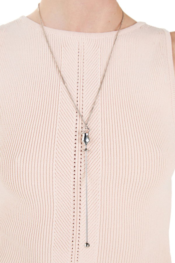 MM6 Maison Margiela Cocktail Pendant Necklace