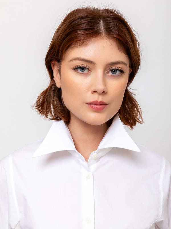 Ter et Bantine Geometric Cotton Poplin Shirt