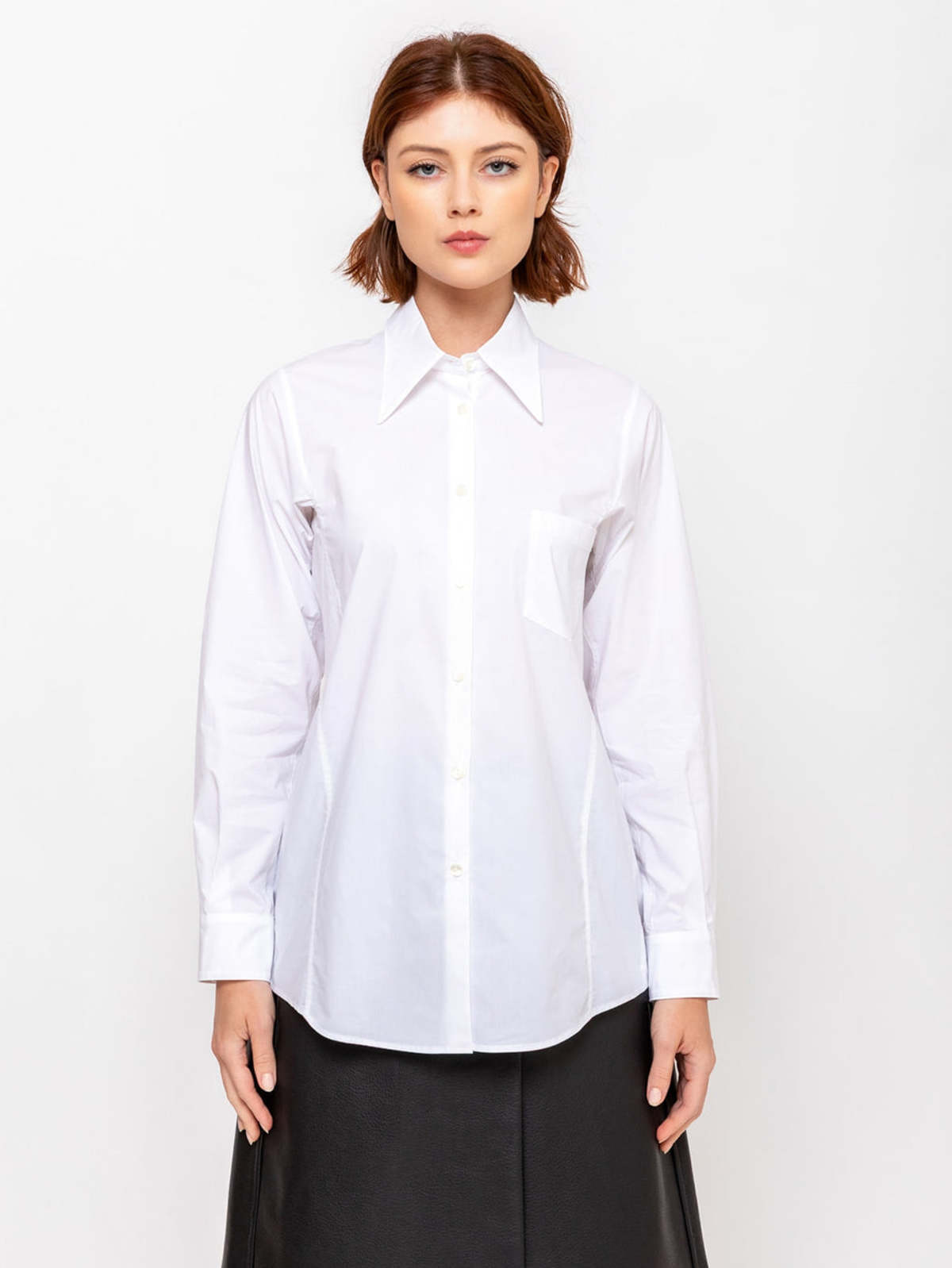 Ter et Bantine Geometric Cotton Poplin Shirt - Image 3 of 6