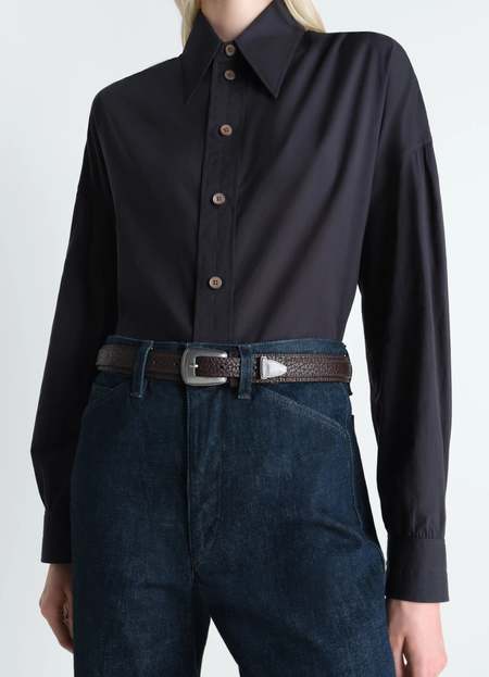 Lemaire Reversed Belt 30 - Black | Garmentory