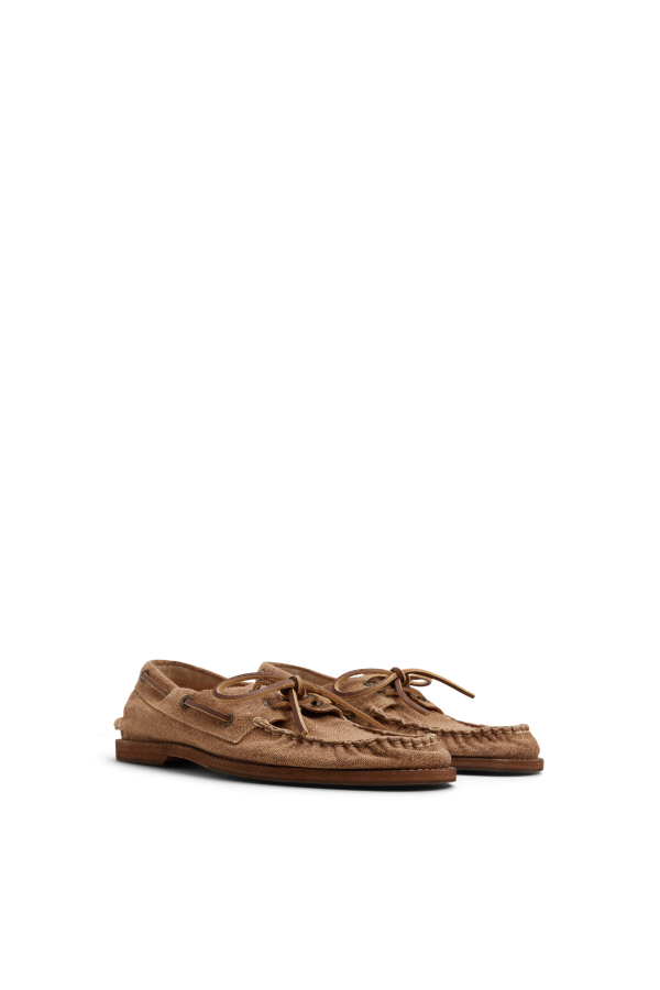 Sperry x Colbo Authentic Original 2-Eye Washed Linen Boat Shoes